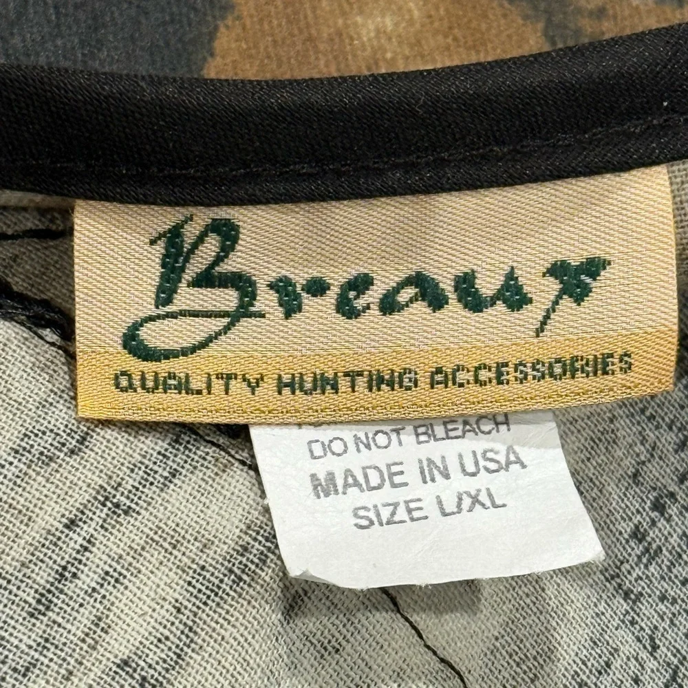 Breaux Mossy Oak Camo Camouflage Hunt Em High Hunting Accessories Vest Top L/XL